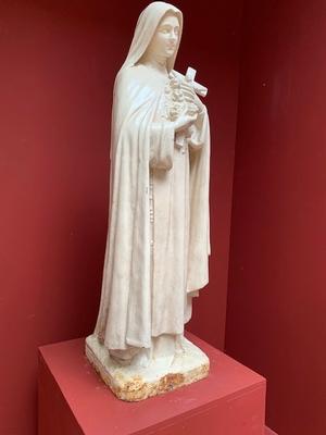 St. Therese Statue Suitable For Outdoor ! en Cast Iron, France 19th century