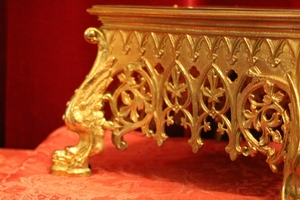 Tabor en Brass / Bronze / Polished and Varnished, France 19th century
