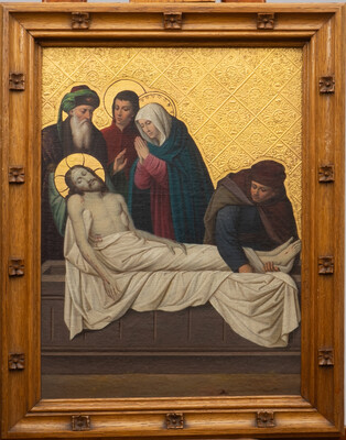 14 Gothic - Style Stations Of The Cross.