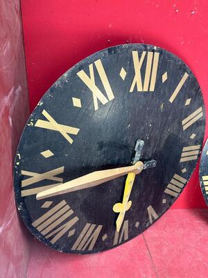 2  Clock Faces Church Tower