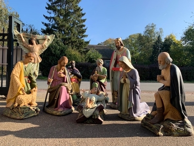 2 Complete Nativity Sets Suitable For Outdoor Use Expected ! More Details Soon !