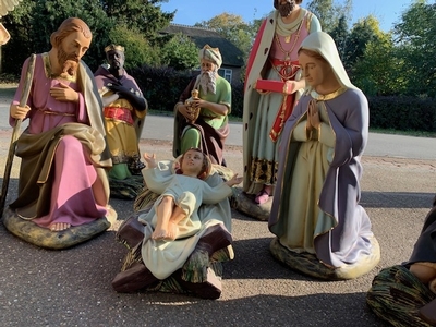 2 Complete Nativity Sets Suitable For Outdoor Use Expected ! More Details Soon !