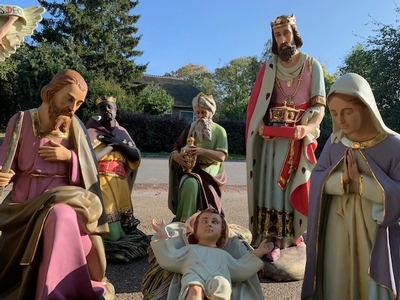 2 Complete Nativity Sets Suitable For Outdoor Use Expected ! More Details Soon !