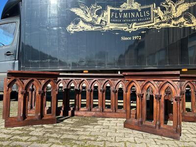 3 Gothic - Style Communion Rails