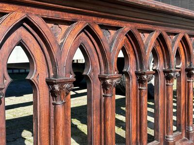 3 Gothic - Style Communion Rails