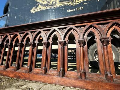 3 Gothic - Style Communion Rails