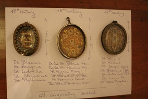 Reliquaries Italy 18 th century