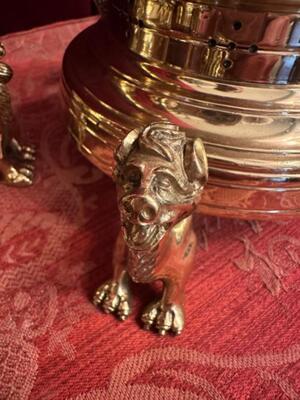 6 Gothic - Style Matching Candle Sticks Height Without Pin.