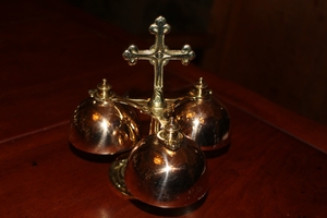 Altar - Bells For Sale Seperately en Brass / Bronze, Belgium & France 19th century