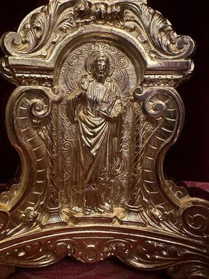 Matching Candle Sticks Height Without Pin. style Classicistic en Bronze / Polished and Varnished, France 19 th century ( Anno 1885 )