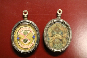 Relics en silver, Belgium 19th century
