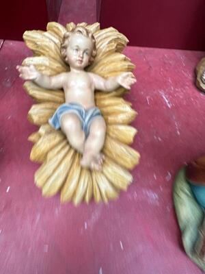 Nativity Set By : Demetz Ortisei Italy