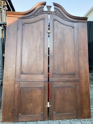 Doors Dutch 19 th century