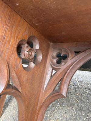 Pair Gothic - Style Hanging Pedestals