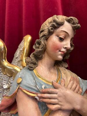 Pair  Matching Adoring Angels