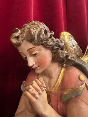 Pair  Matching Adoring Angels