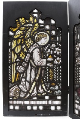 Stained Glass Windows Annunciation Expected ! en Glass, Netherlands